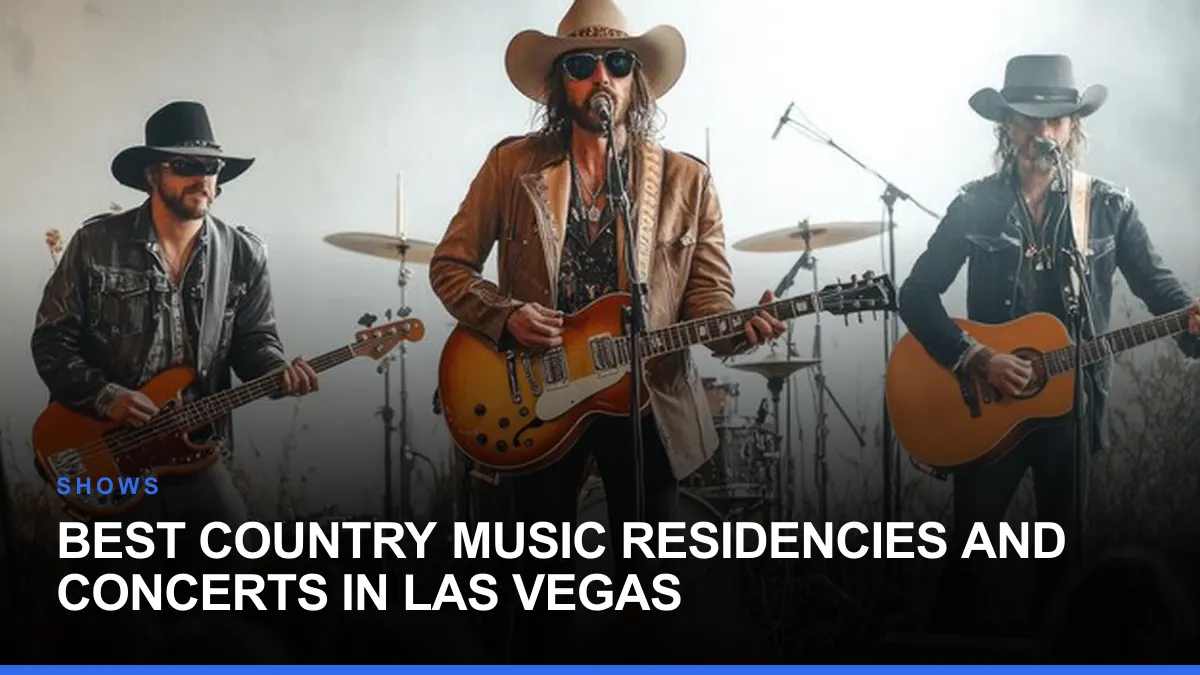 Best Country Music Residencies and Concerts in Las Vegas