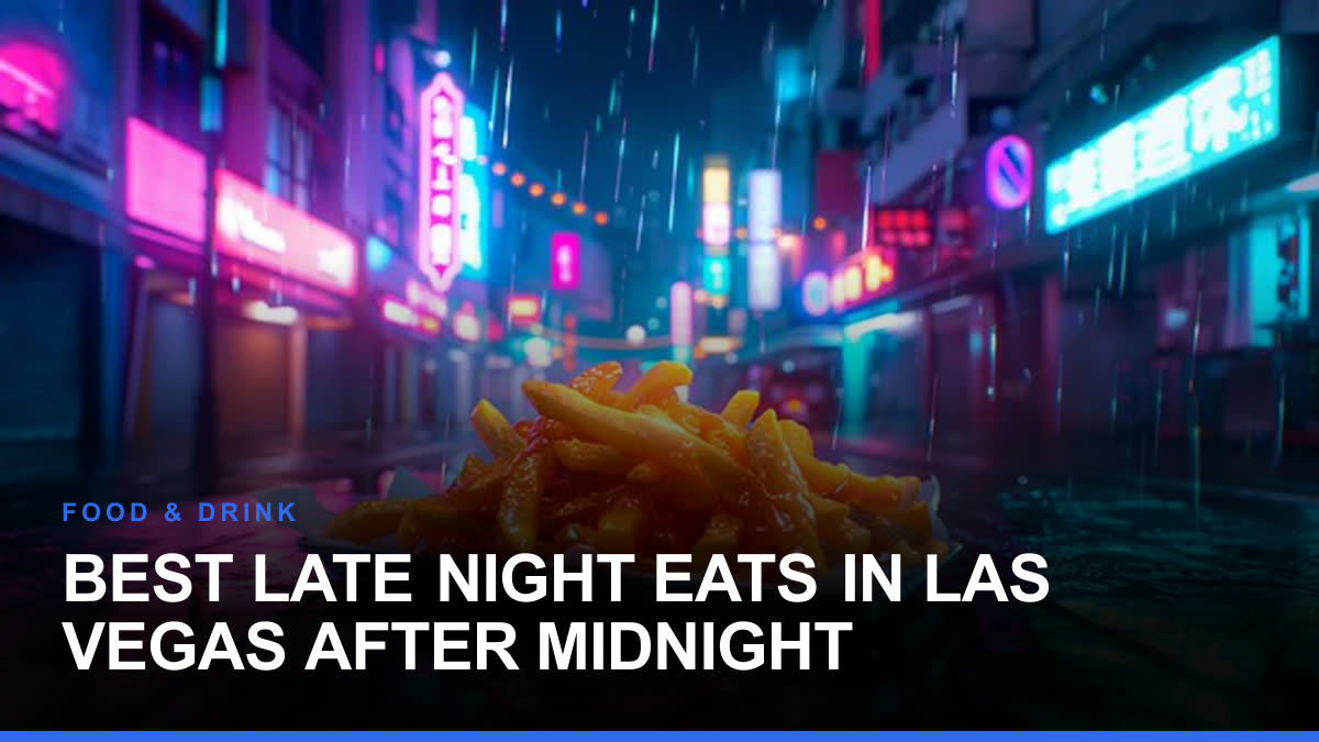 Best Late Night Eats in Las Vegas After Midnight