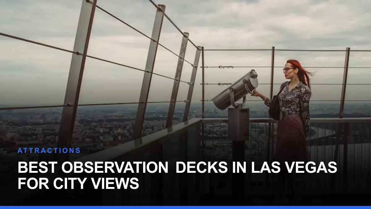 Best Observation Decks in Las Vegas for City Views