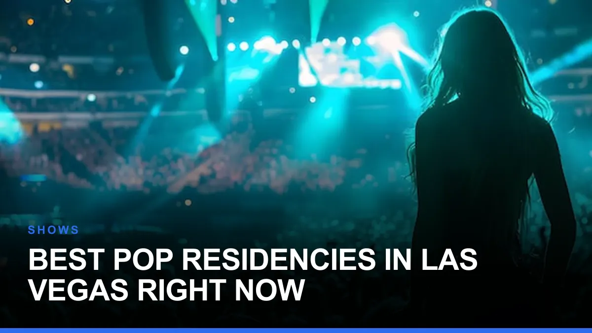 Best Pop Residencies in Las Vegas Right Now