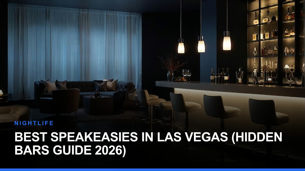 Best Speakeasies in Las Vegas (Hidden Bars Guide 2026)