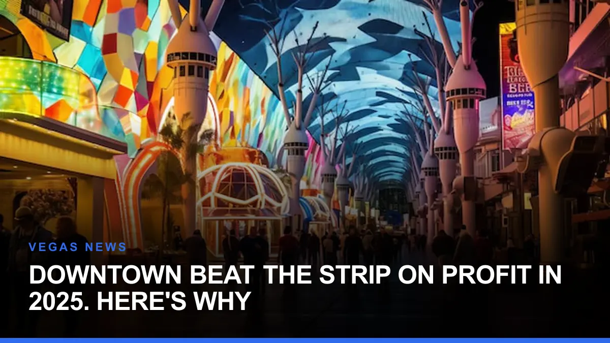 Downtown Beat the Strip on Profit in 2025. Here's Why