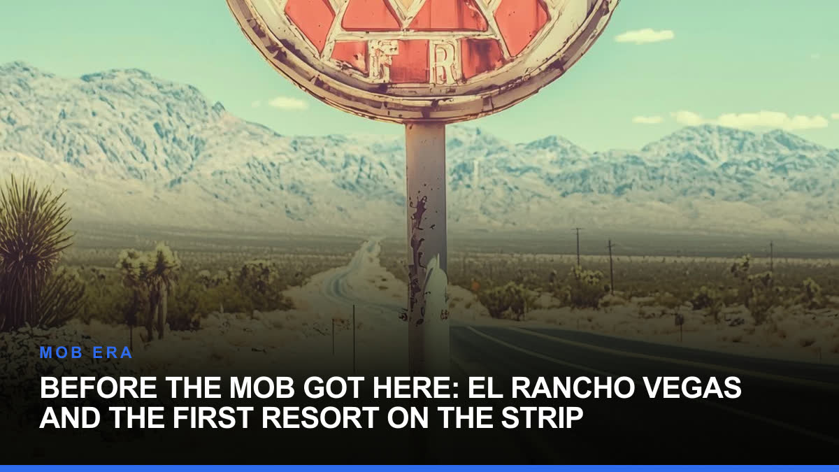 Before the Mob Got Here: El Rancho Vegas and the First Resort on the Strip