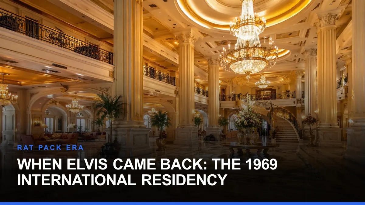 When Elvis Came Back: The 1969 International Residency