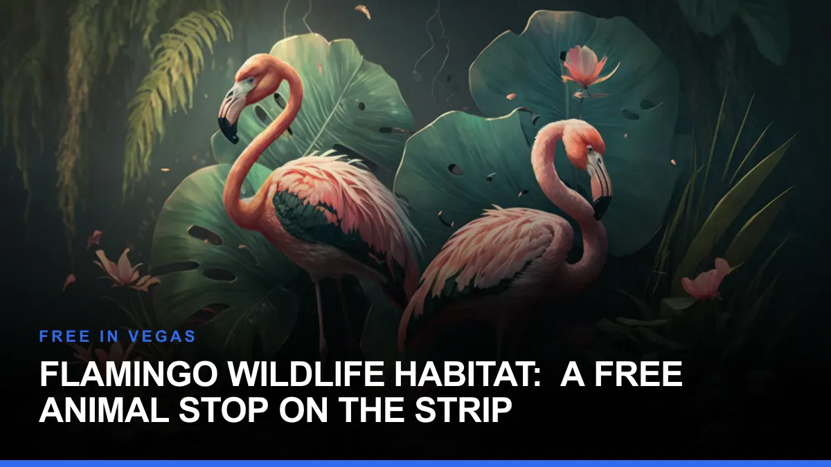 Flamingo Wildlife Habitat: A Free Animal Stop on the Strip