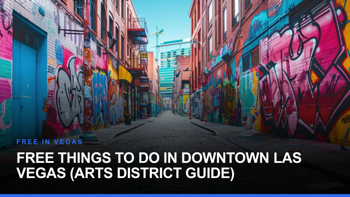 Free Things to Do in Downtown Las Vegas (Arts District Guide)
