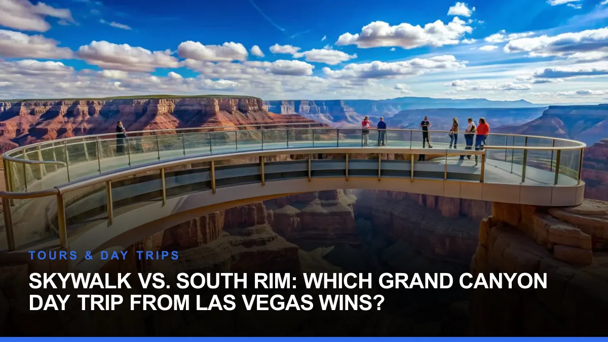 Skywalk vs. South Rim: Which Grand Canyon Day Trip From Las Vegas Wins?