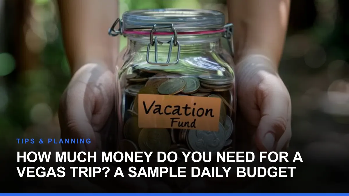 How Much Money Do You Need for a Vegas Trip? A Sample Daily Budget