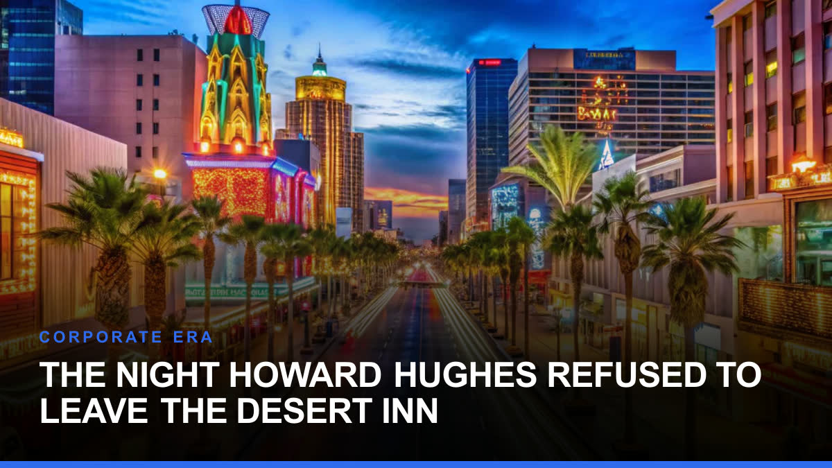 The Night Howard Hughes Refused to Leave the Desert Inn