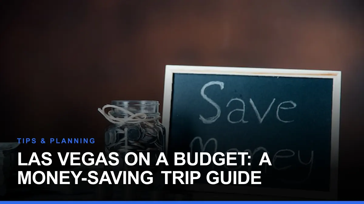 Las Vegas on a Budget: A Money-Saving Trip Guide