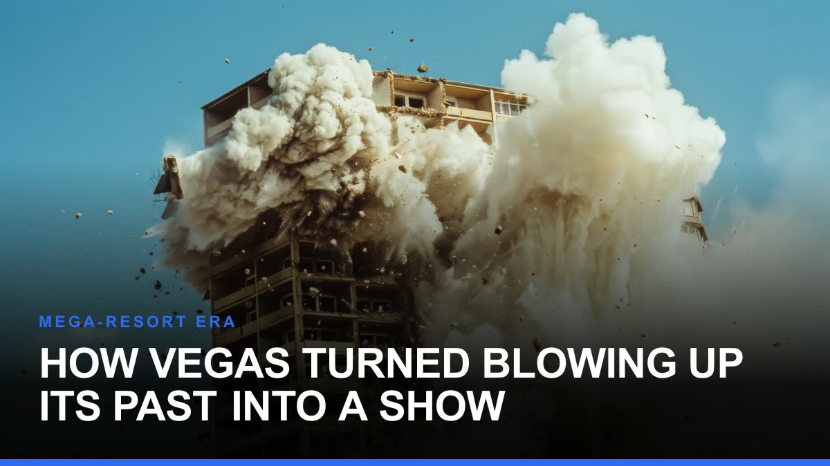 How Vegas Turned Blowing Up Its Past Into a Show
