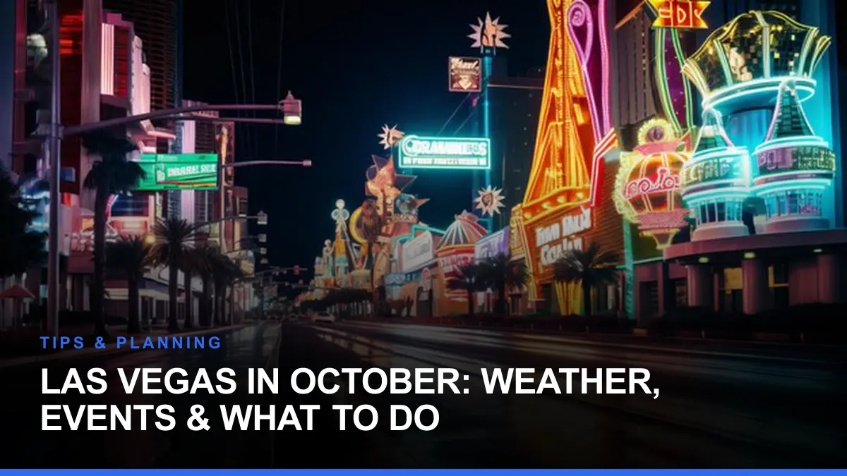 Las Vegas in October: Weather, Events & What to Do