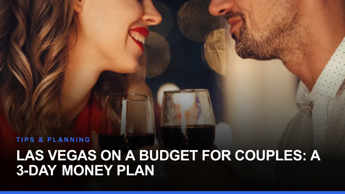 Las Vegas on a Budget for Couples: A 3-Day Money Plan