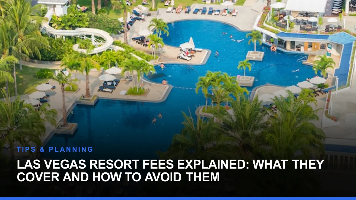 Las Vegas Resort Fees Explained: What They Cover and How to Avoid Them