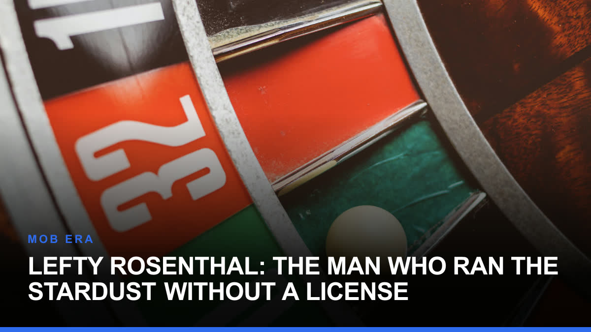 Lefty Rosenthal: The Man Who Ran the Stardust Without a License