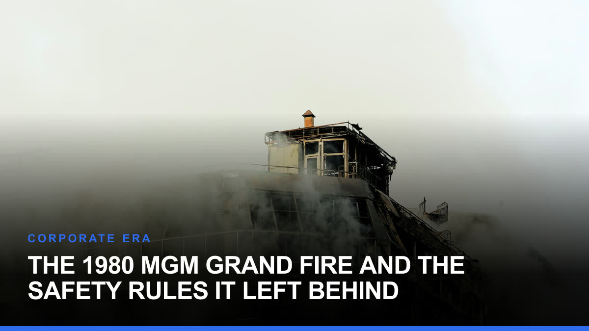 The 1980 MGM Grand Fire and the Safety Rules It Left Behind