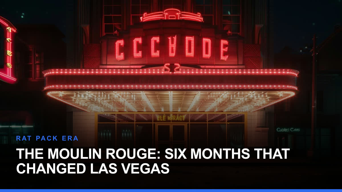 The Moulin Rouge: Six Months That Changed Las Vegas