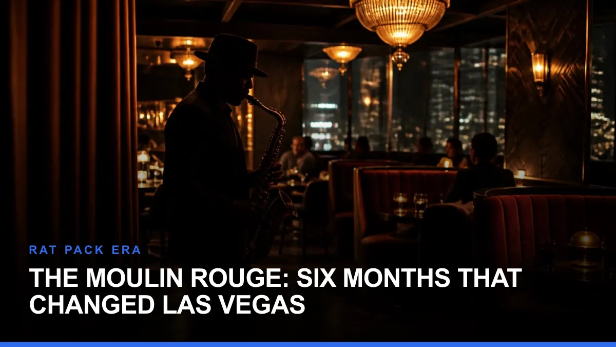 The Moulin Rouge: Six Months That Changed Las Vegas