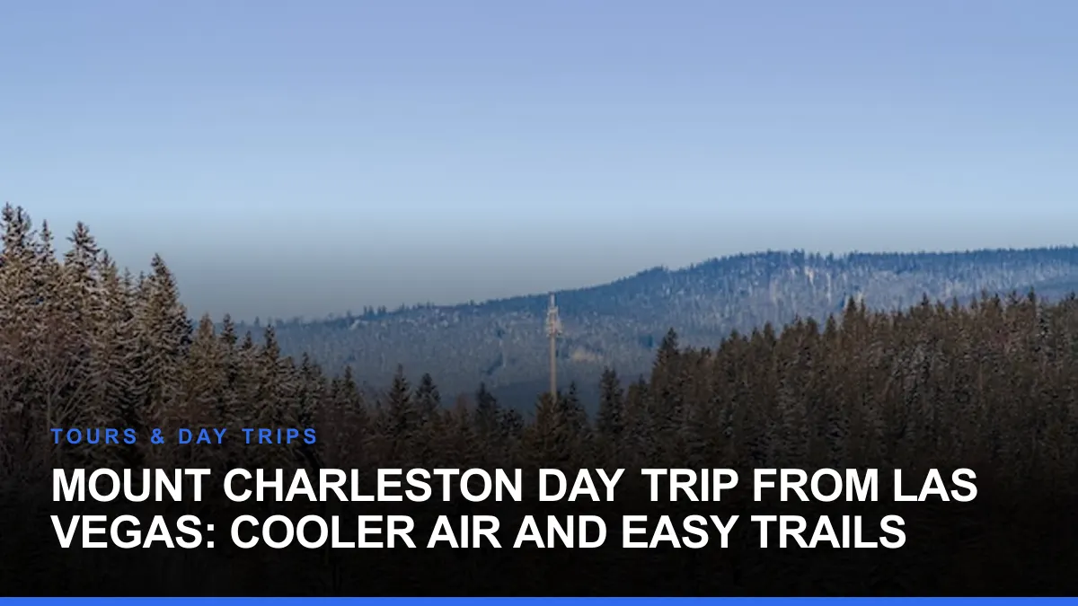 Mount Charleston Day Trip From Las Vegas: Cooler Air and Easy Trails