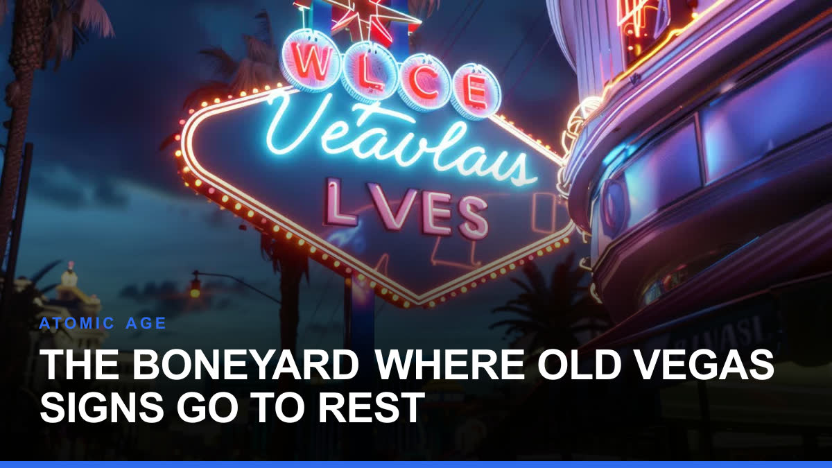 The Boneyard Where Old Vegas Signs Go to Rest