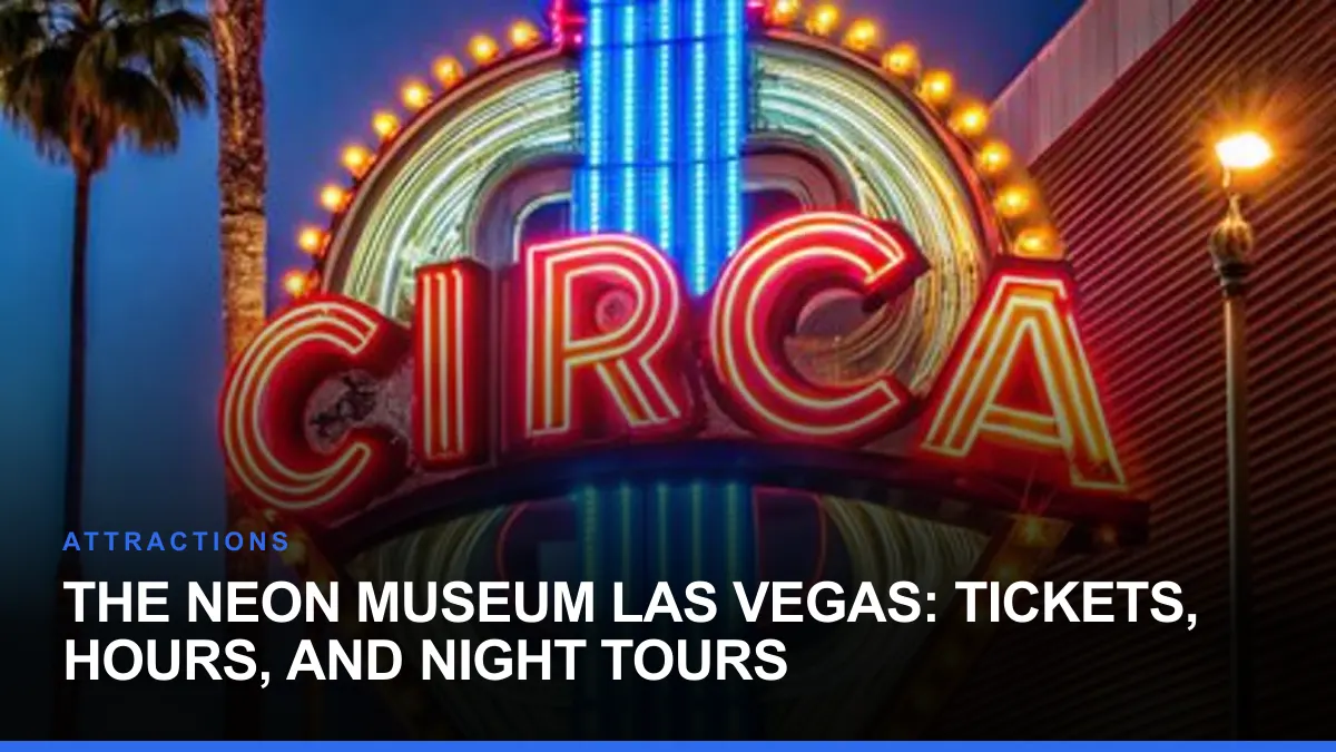 The Neon Museum Las Vegas: Tickets, Hours, and Night Tours