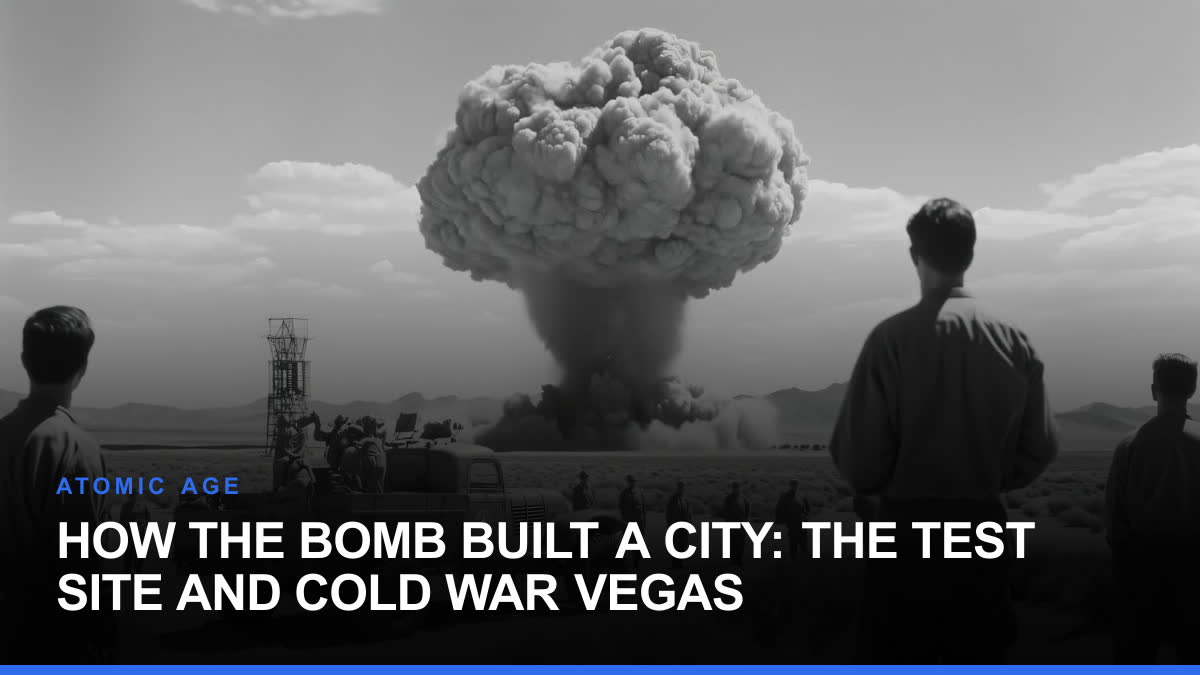 How the Bomb Built a City: The Test Site and Cold War Vegas