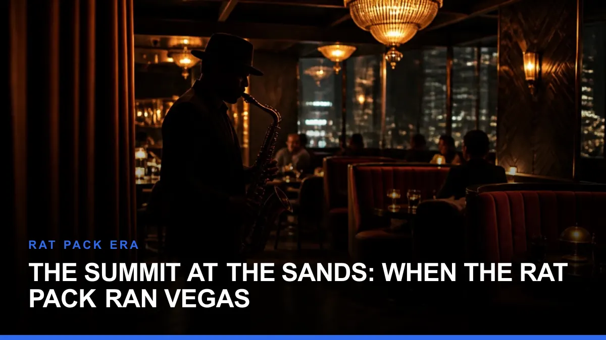 The Summit at the Sands: When the Rat Pack Ran Vegas
