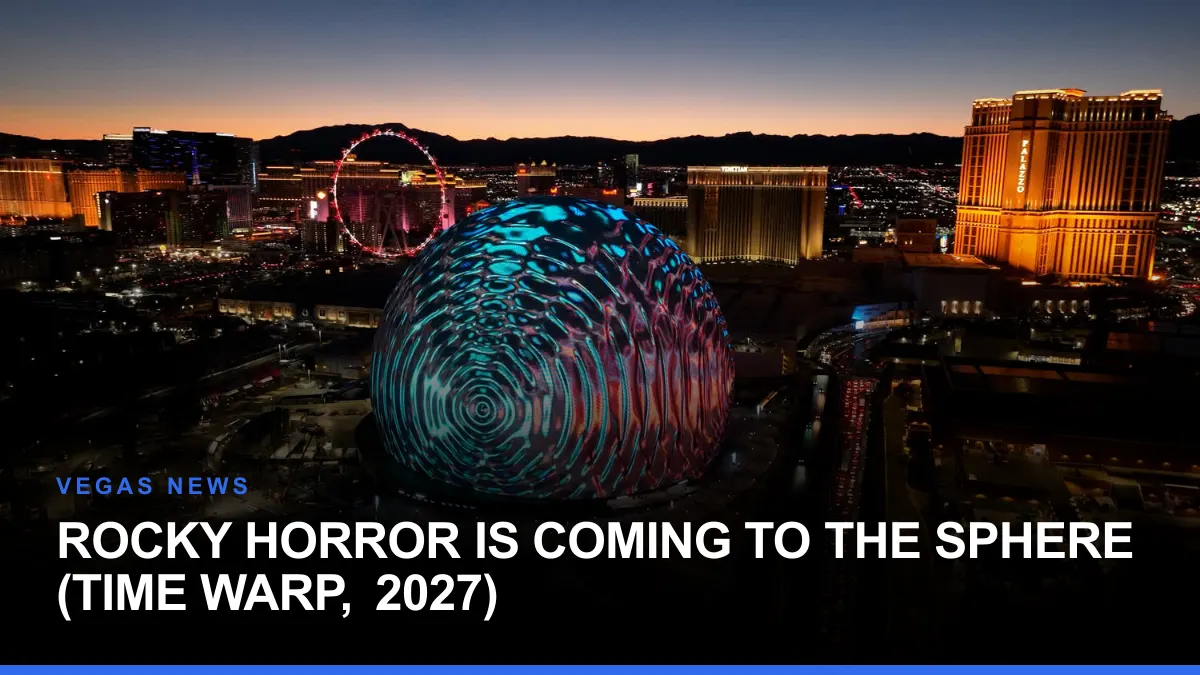 Rocky Horror Is Coming to the Sphere (Time Warp, 2027)