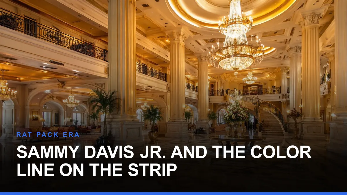 Sammy Davis Jr. and the Color Line on the Strip