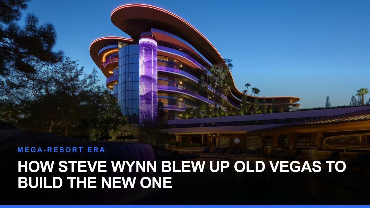 How Steve Wynn Blew Up Old Vegas to Build the New One