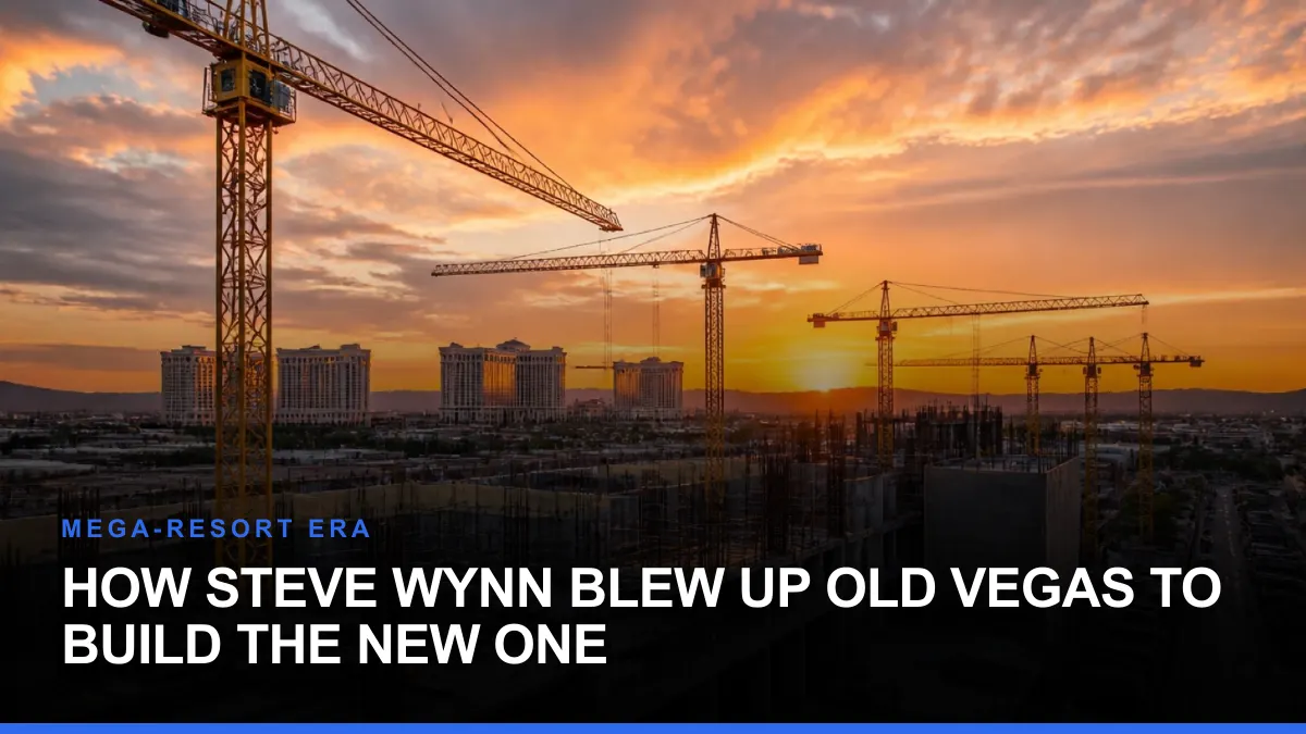 How Steve Wynn Blew Up Old Vegas to Build the New One