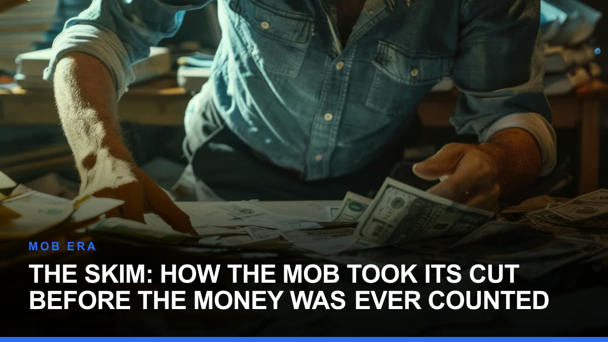 The Skim: How the Mob Took Its Cut Before the Money Was Ever Counted