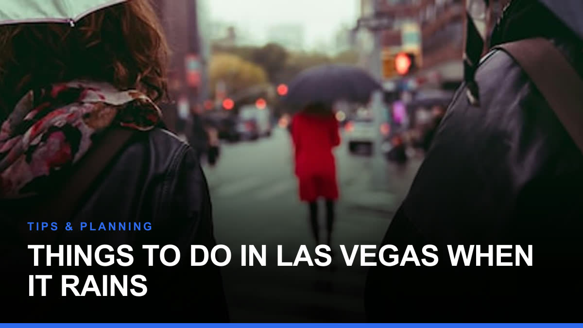 Things to Do in Las Vegas When It Rains