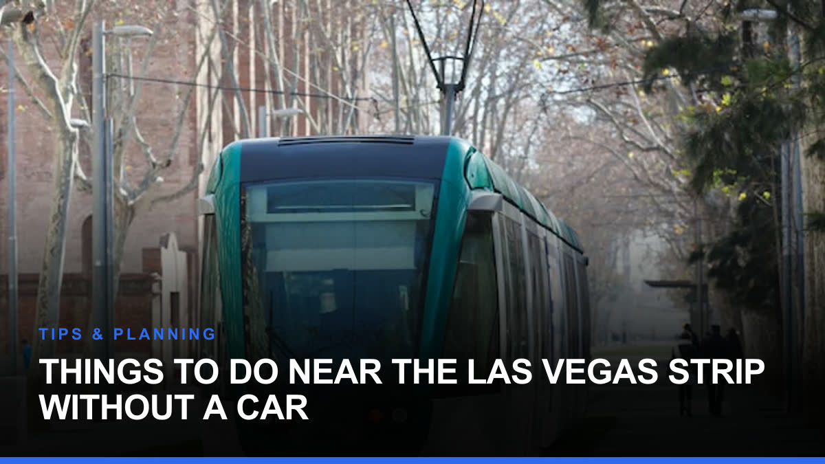 Things to Do Near the Las Vegas Strip Without a Car