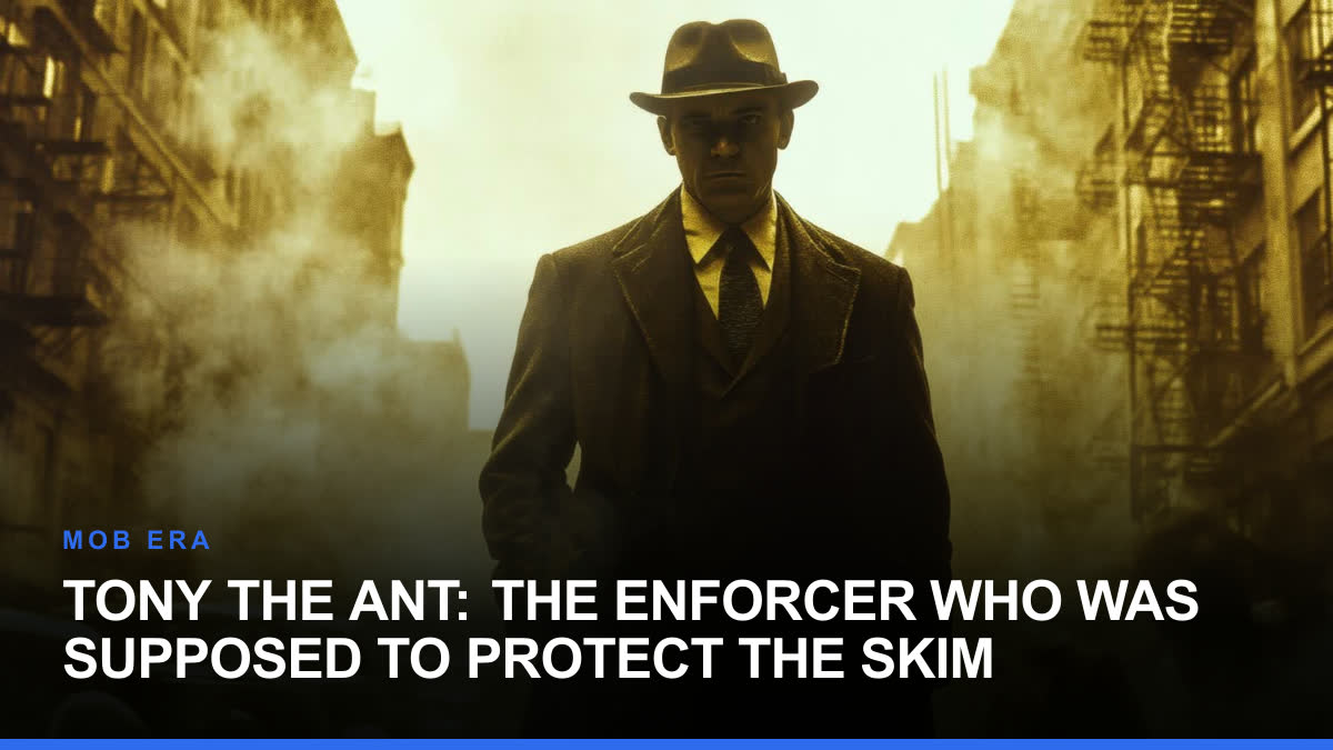 Tony the Ant: The Enforcer Who Was Supposed to Protect the Skim