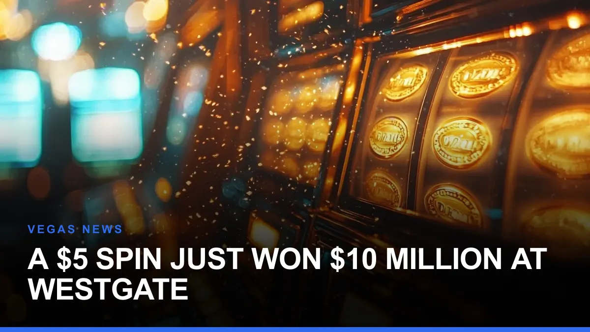 A $5 Spin Just Won $10 Million at Westgate