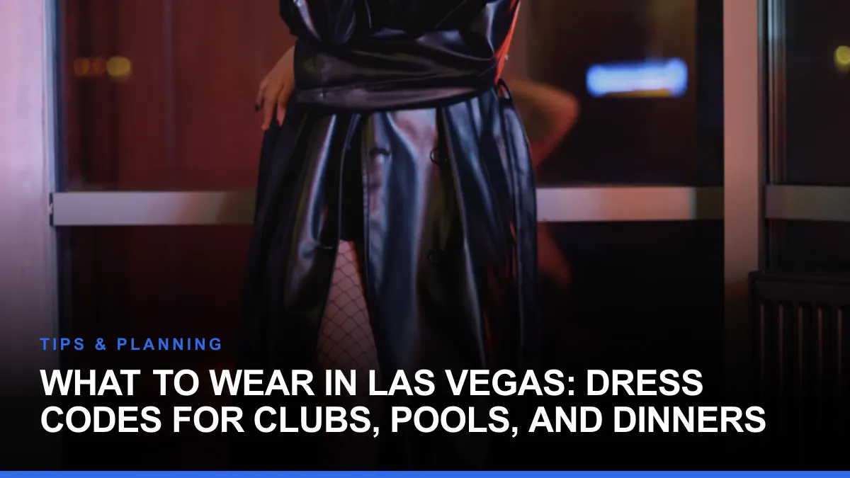 What to Wear in Las Vegas: Dress Codes for Clubs, Pools, and Dinners